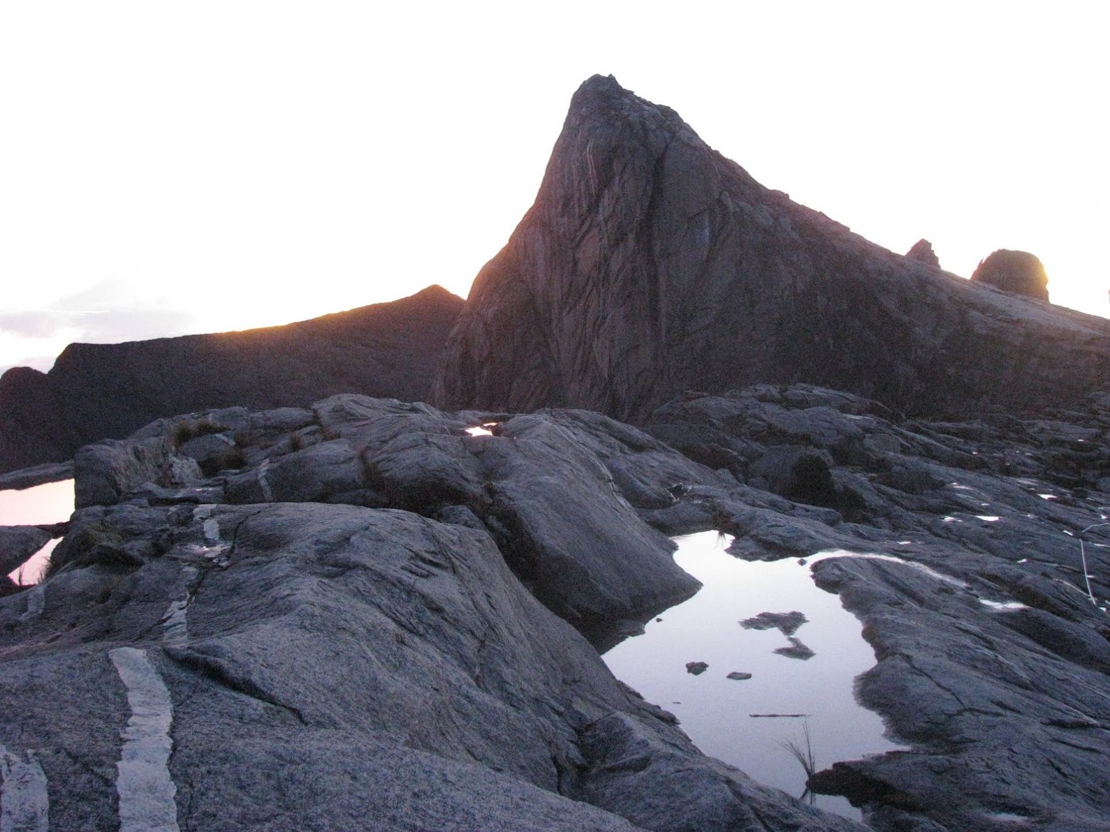 The summit of Mount Kinabalu, Malaysia The summit of Mount Kinabalu, Malaysia